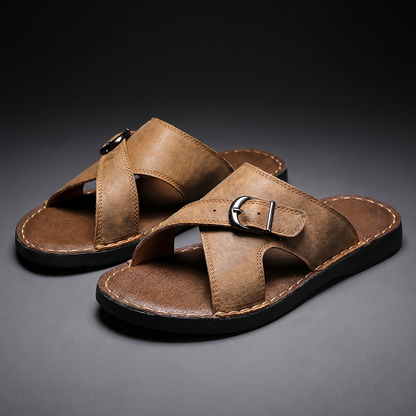 Moxley™ Varel | Vintage Leather Sandals
