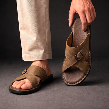 Moxley™ Varel | Vintage Leather Sandals