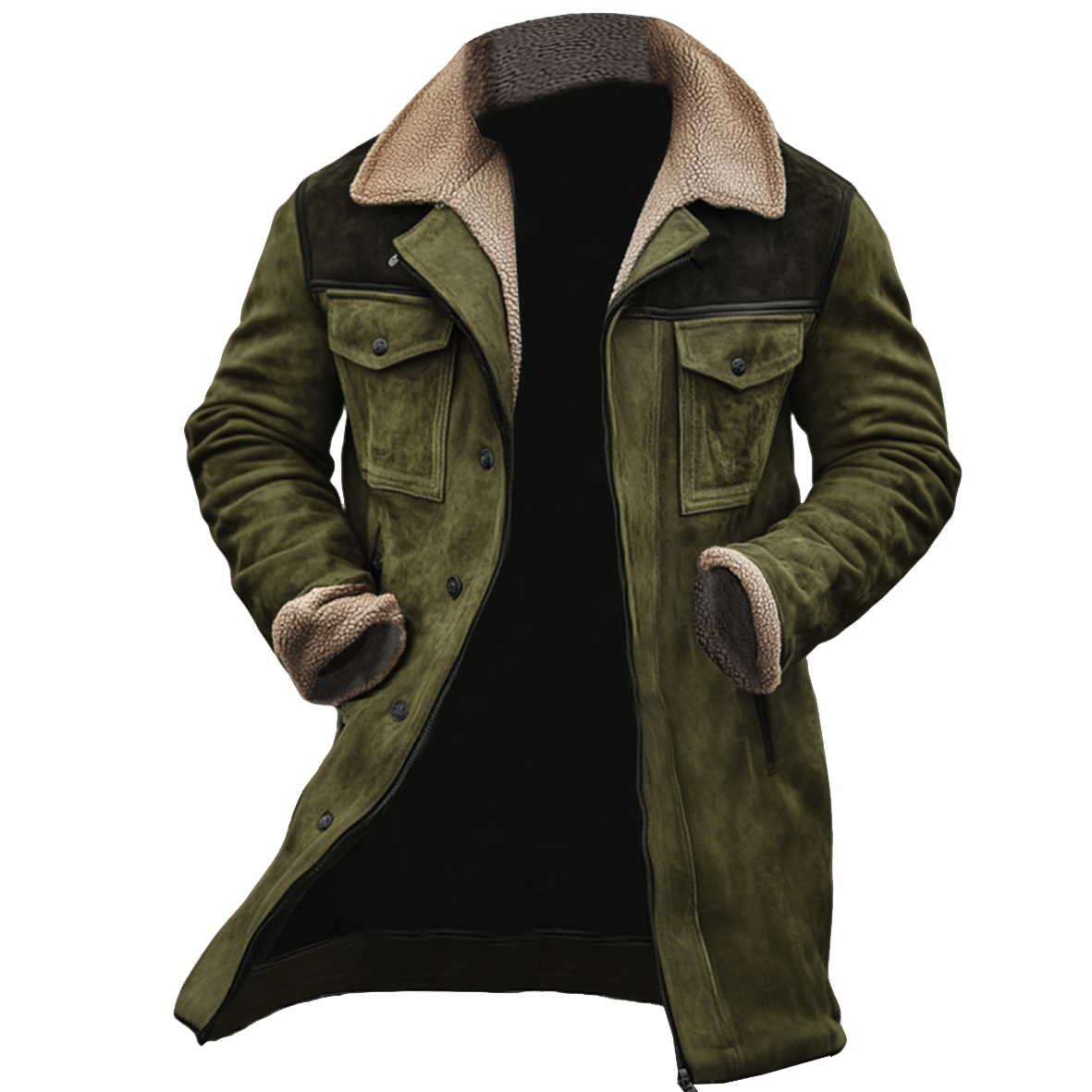 Moxley™ Valero Lyon | Luxe Urban Aviation Coat Crafted from Premium Wool