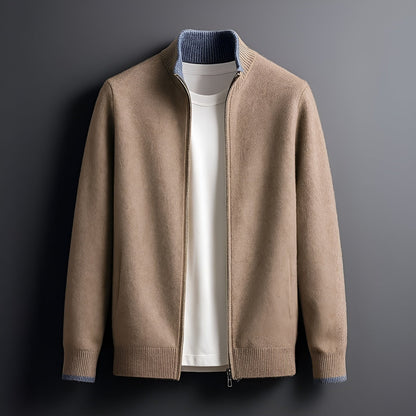 Moxley™ | Luxe Knitted Zip Jacket