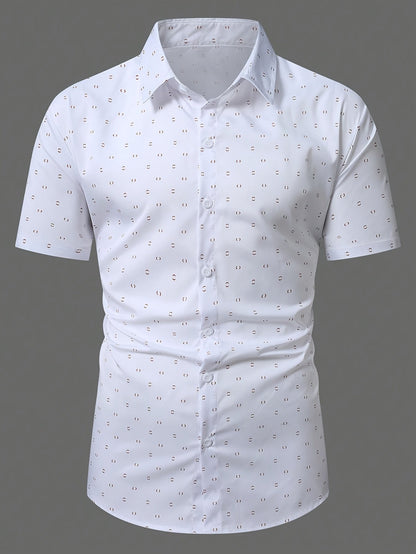 Moxley Simon™ | SUMMER SHIRT WITH SIGNATURE PRINT