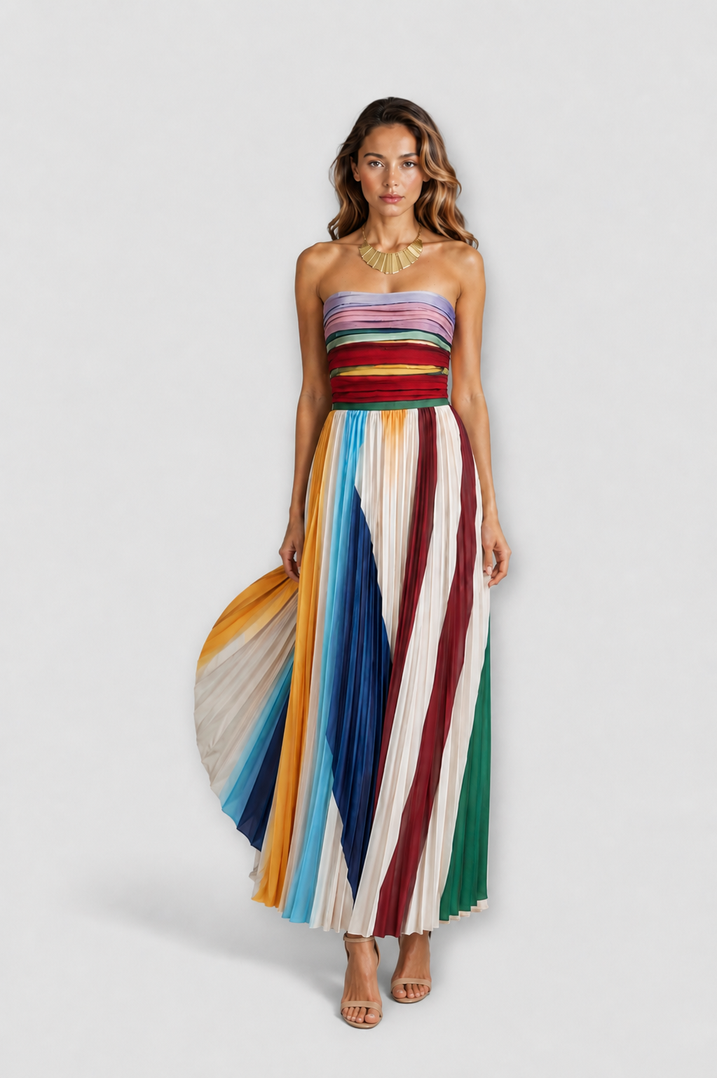 Moxley™ Evelyn | Elegant Floral Wrap silhouette