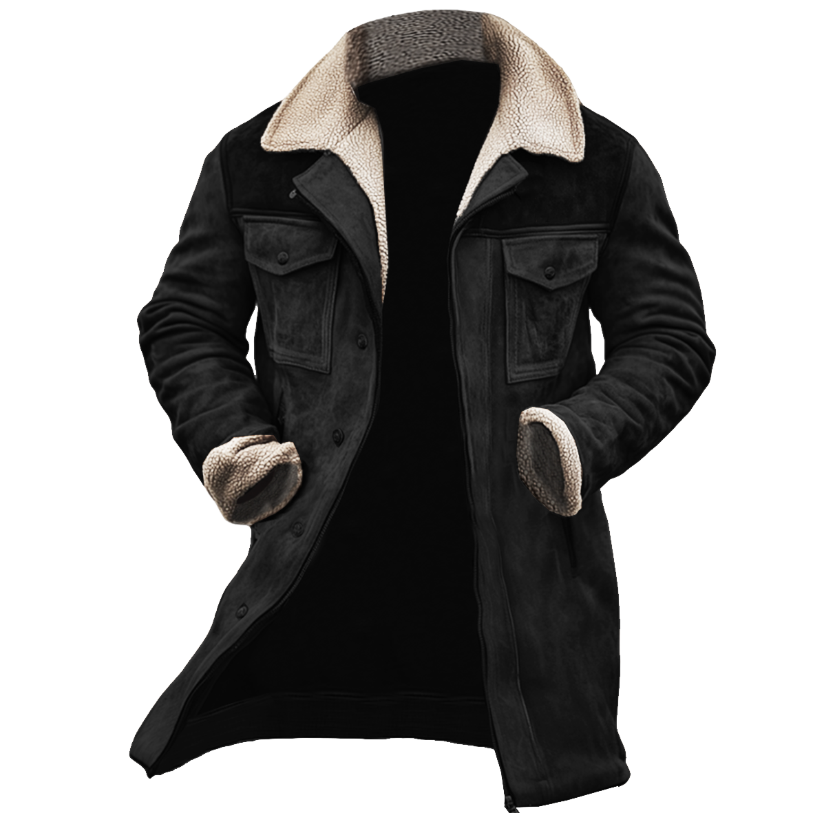 Moxley™ Valero Lyon | Luxe Urban Aviation Coat Crafted from Premium Wool