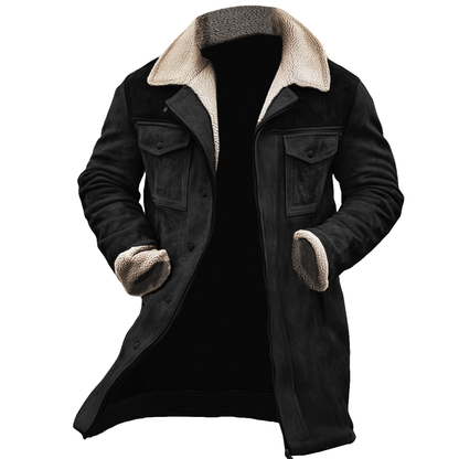 Moxley™ Valero Lyon | Luxe Urban Aviation Coat Crafted from Premium Wool