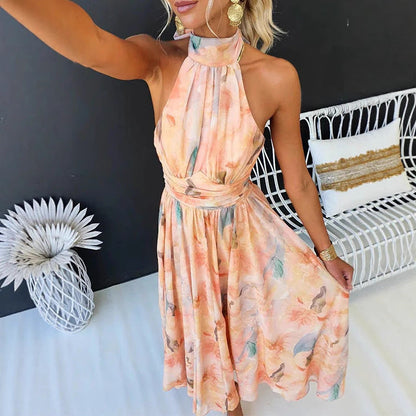 Moxley™ | Savenora Silk-Touch Dress Floral Muse