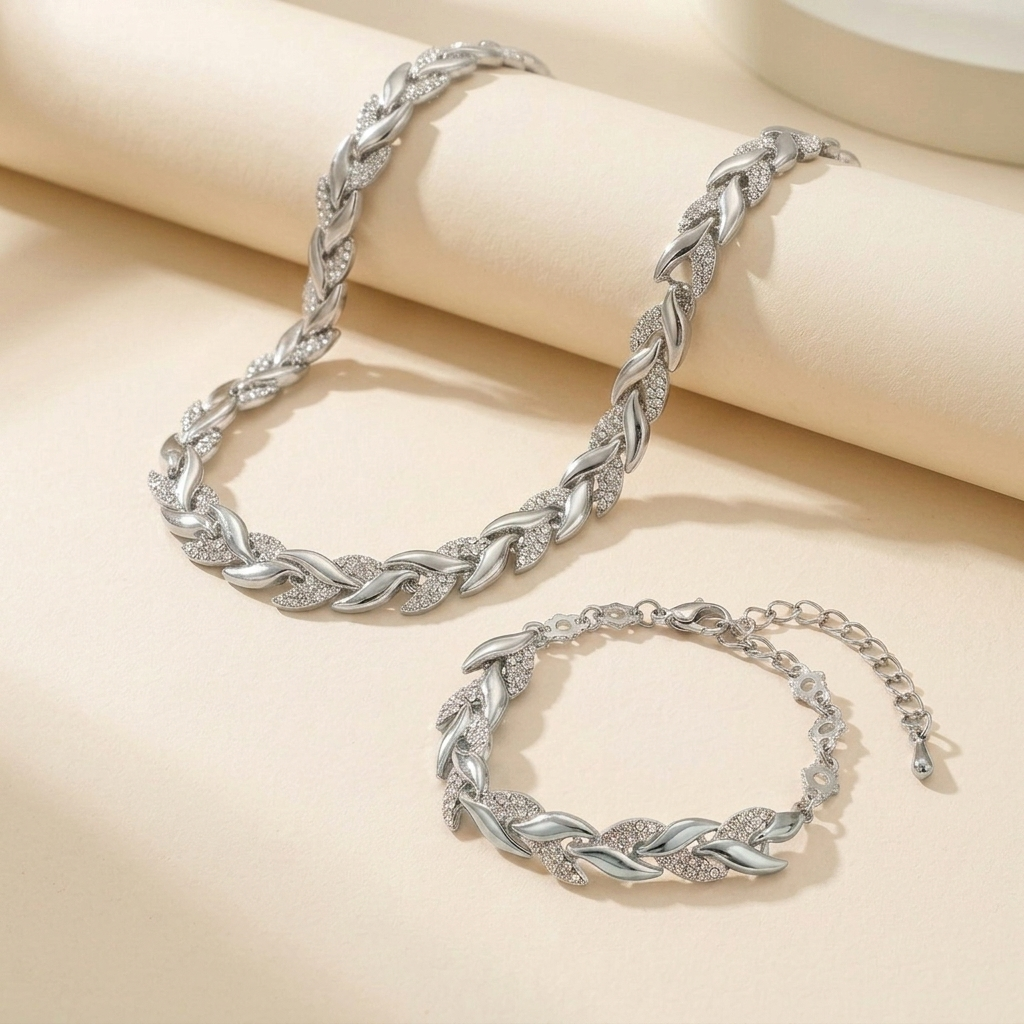 Moxley™ Claudine | Handmade Fish Tail Pendant and Bracelet