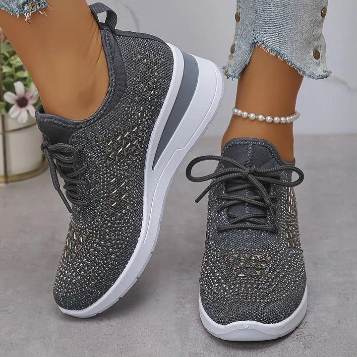 Moxley™ Clara | Orthopedic Luxe Air-Knit Trainers