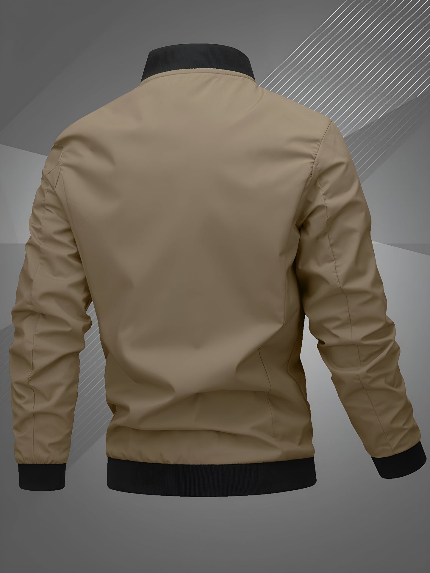 Moxley™ | Luxe Long Sleeve Bomber Jacket