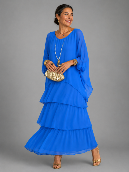 Moxley™ Anne | Mayfair Elegant Flowing A-Line Dress