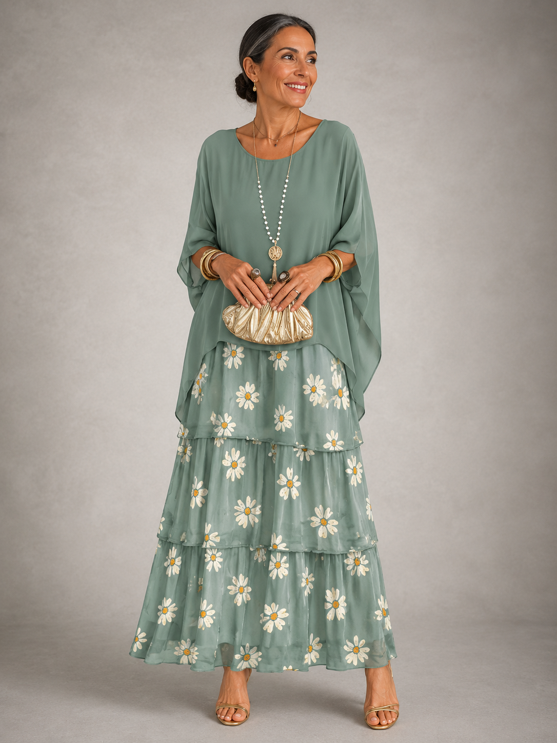Moxley™ Anne | Mayfair Elegant Flowing A-Line Dress