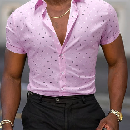 Moxley Simon™ | SUMMER SHIRT WITH SIGNATURE PRINT
