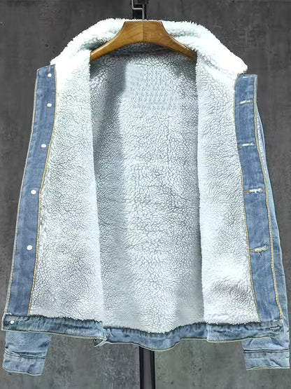 Moxley™ | The Luxe Winter Denim Jacket