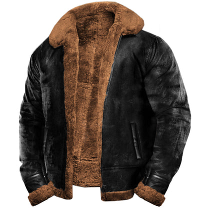 Moxley™ Valero Lyon | Luxe Aviator Jacket with Premium Wool Lining