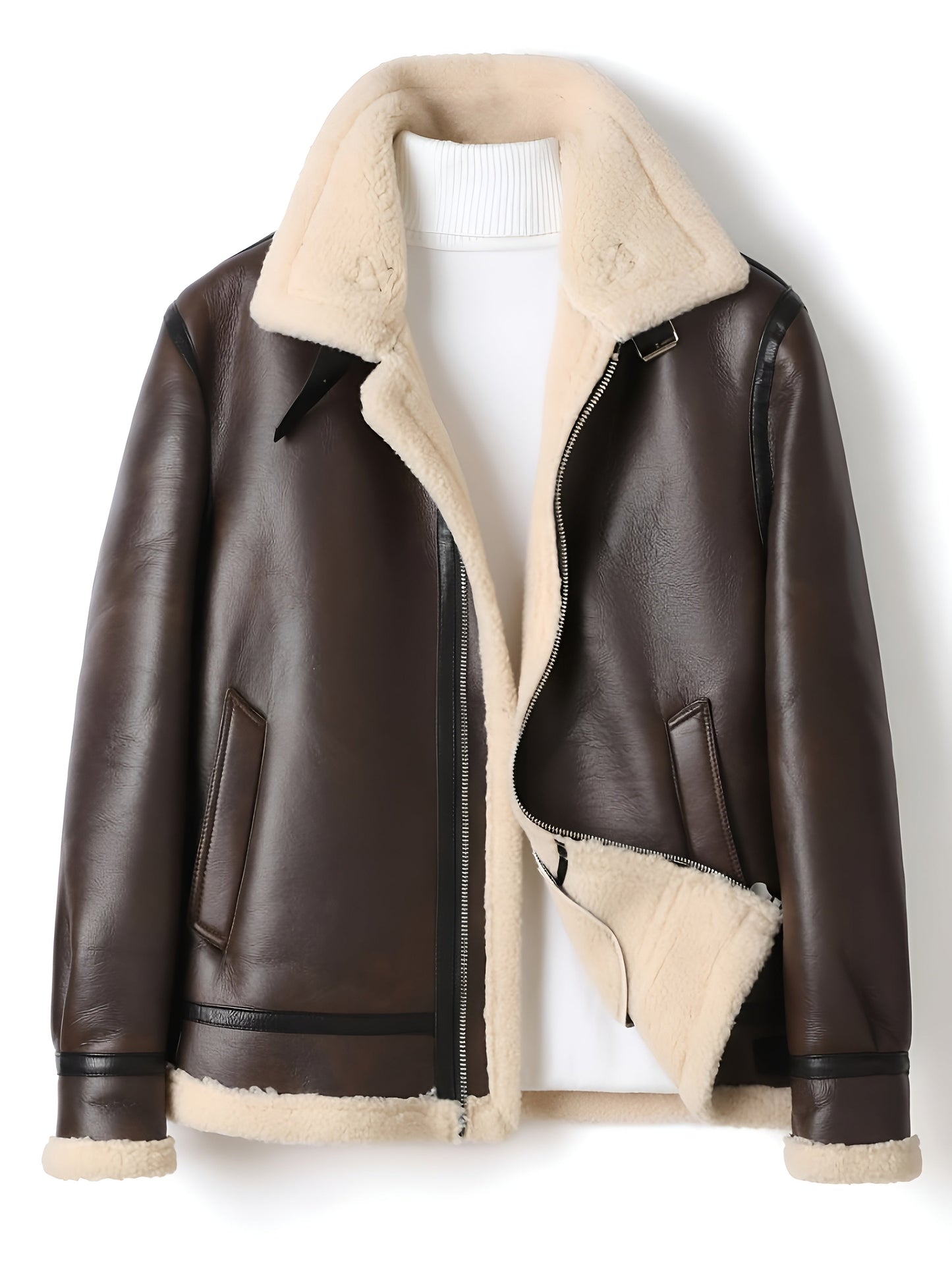 Moxley™ Valero Lyon | Men's Luxe Biker Jacket ALOLES