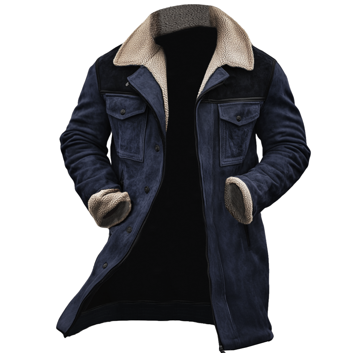Moxley™ Valero Lyon | Luxe Urban Aviation Coat Crafted from Premium Wool