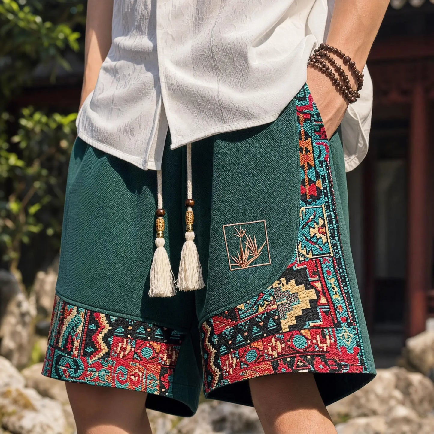 Moxley™ - Nomad Summer Tapestry Shorts