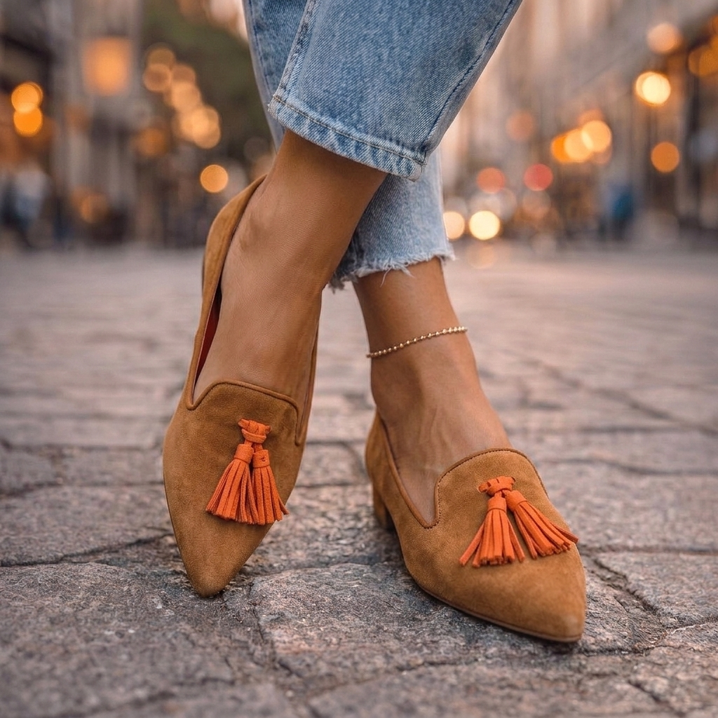 Moxley Evie™ | Pointed Slip-On Flats