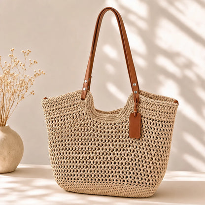 Moxley™ Kirby | The Handwoven Crochet Tote Bag
