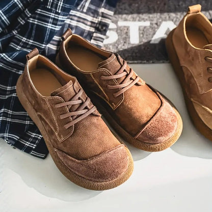 Moxley™ Graham | Comfort Low-Cut Leather Orthopedic Shoes