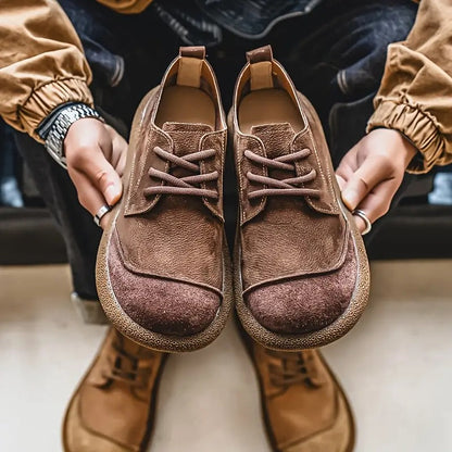 Moxley™ Graham | Comfort Low-Cut Leather Orthopedic Shoes