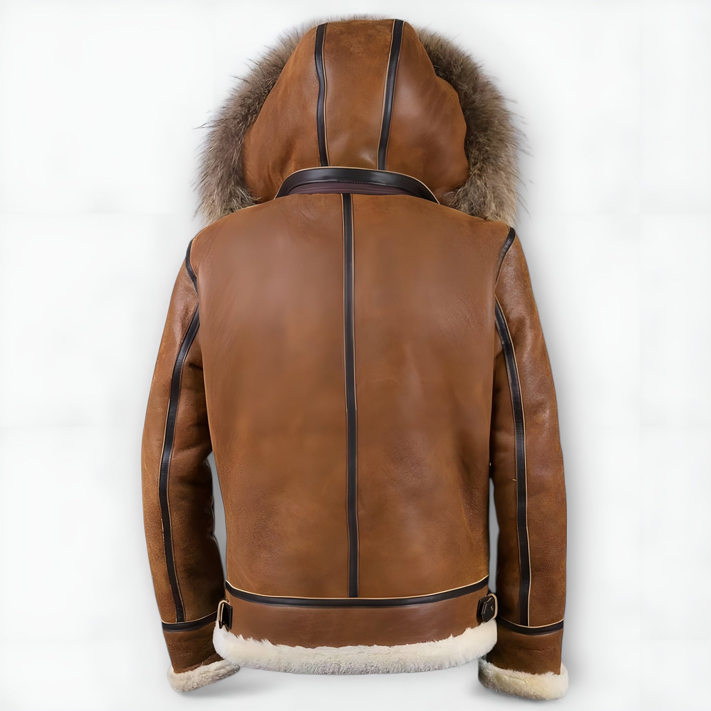 Moxley™ | Luxe Bomber Jacket with Exquisite Fur Hood