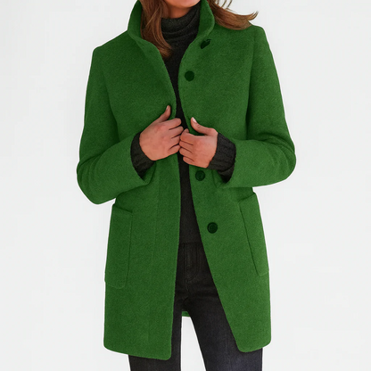 Moxley™ Victoria | Warm, Elegant Coat with a Cosy High Collar