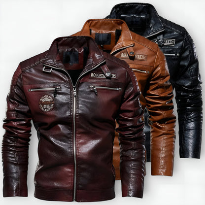 Moxley™ | Exquisite Leather Roadster Jacket