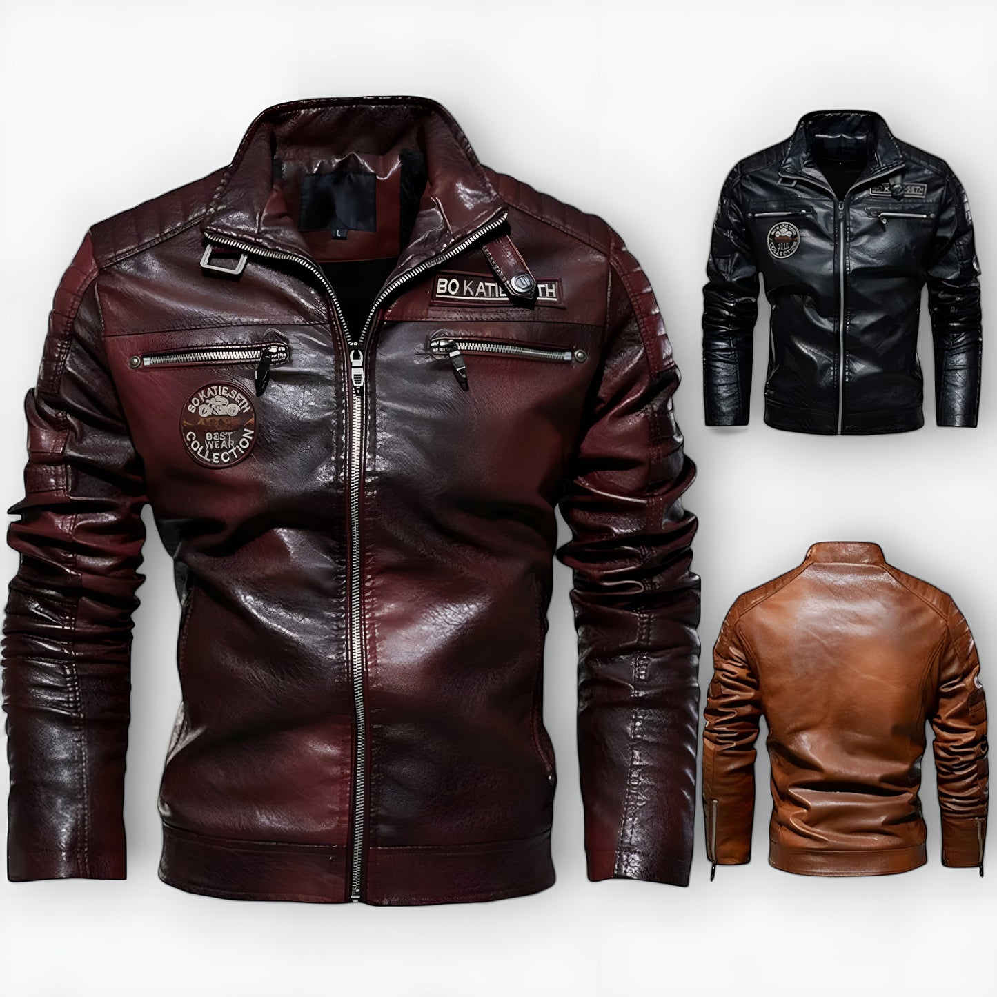 Moxley™ | Exquisite Leather Roadster Jacket