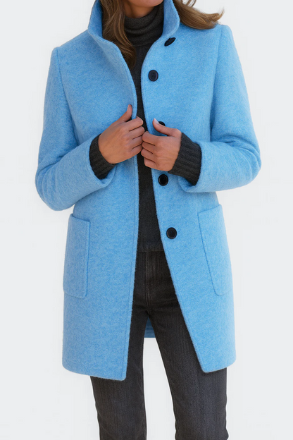 Moxley™ Victoria | Warm, Elegant Coat with a Cosy High Collar