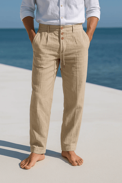 Julien | Men's linen trousers