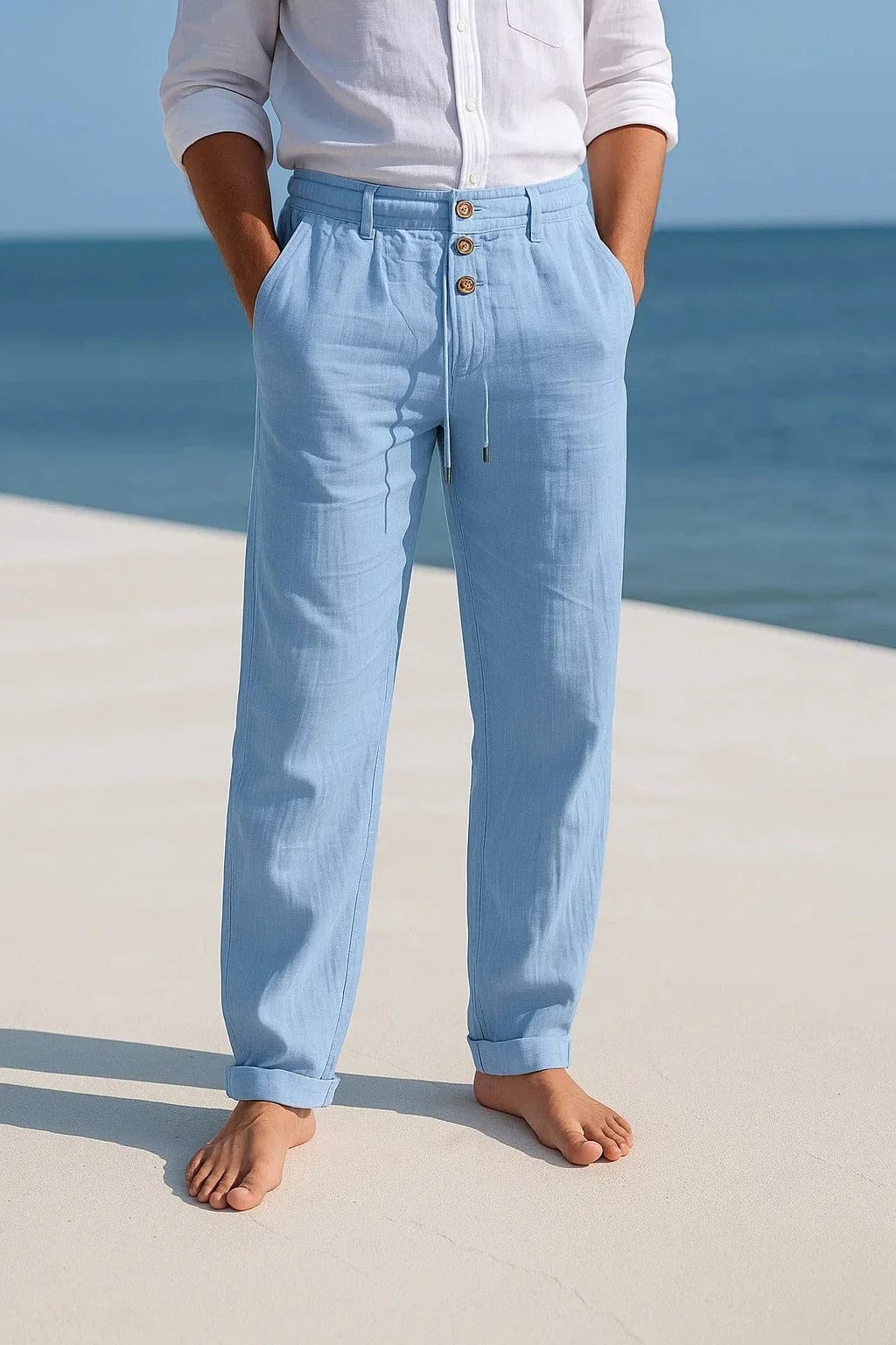 Julien | Men's linen trousers