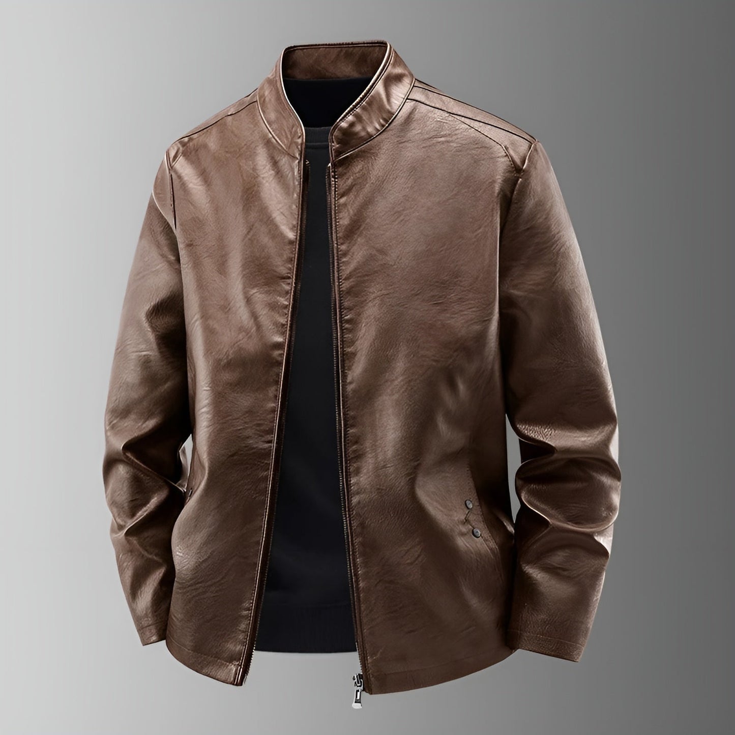 Moxley™ | Exquisite Leather Biker Jacket