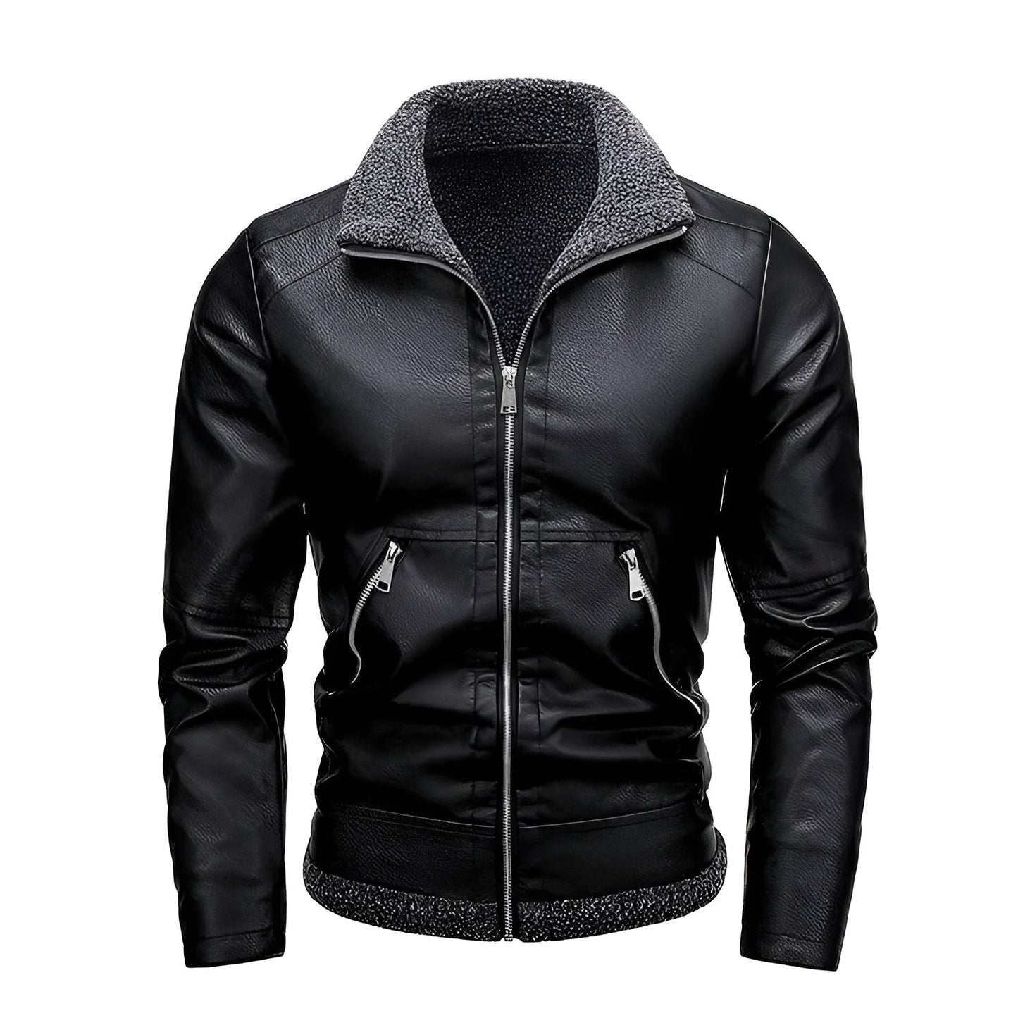 Moxley™ | Exquisite Leather Jacket with Luxurious Fleece Lining