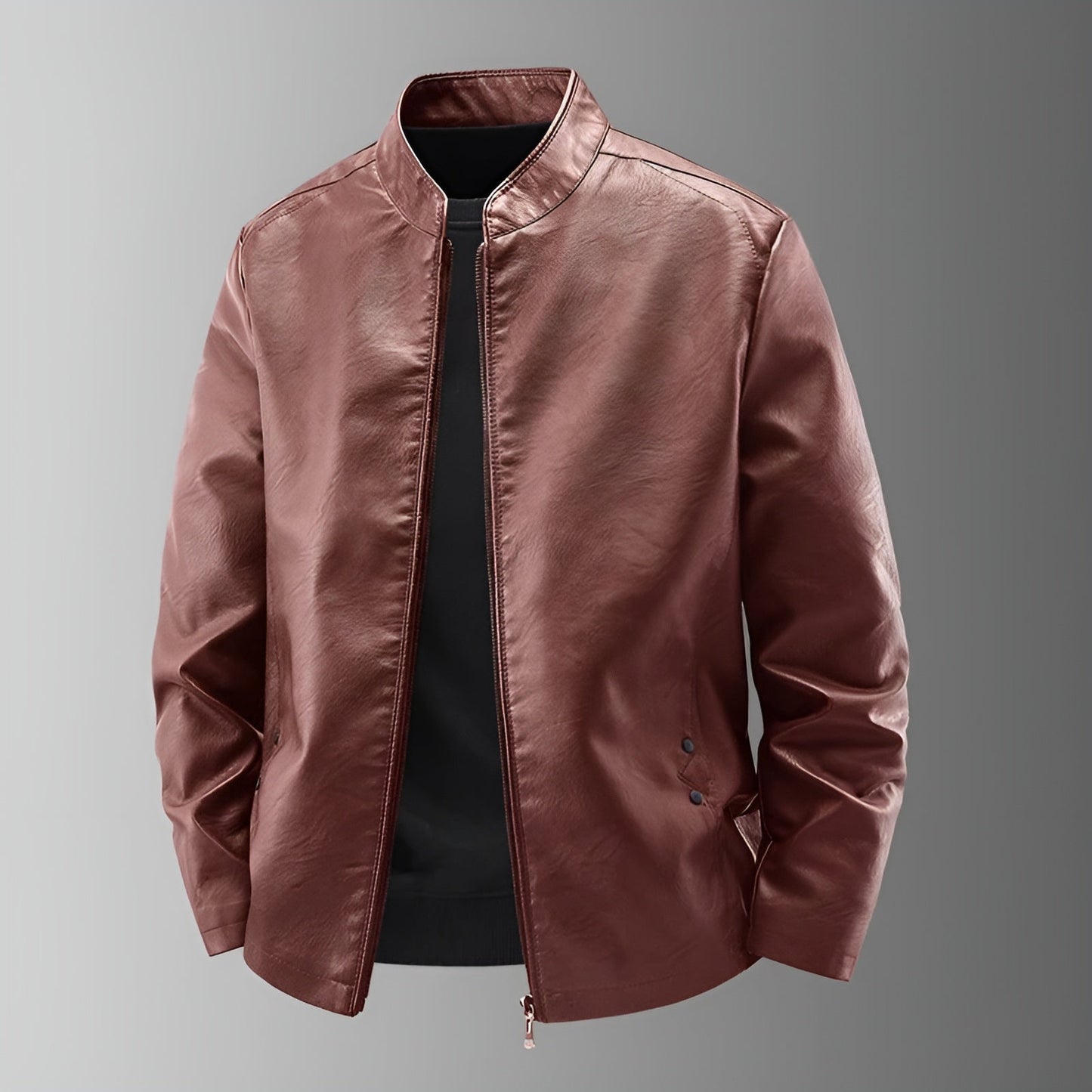 Moxley™ | Exquisite Leather Biker Jacket
