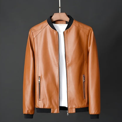Moxley™ | Premium Leather Biker Jacket
