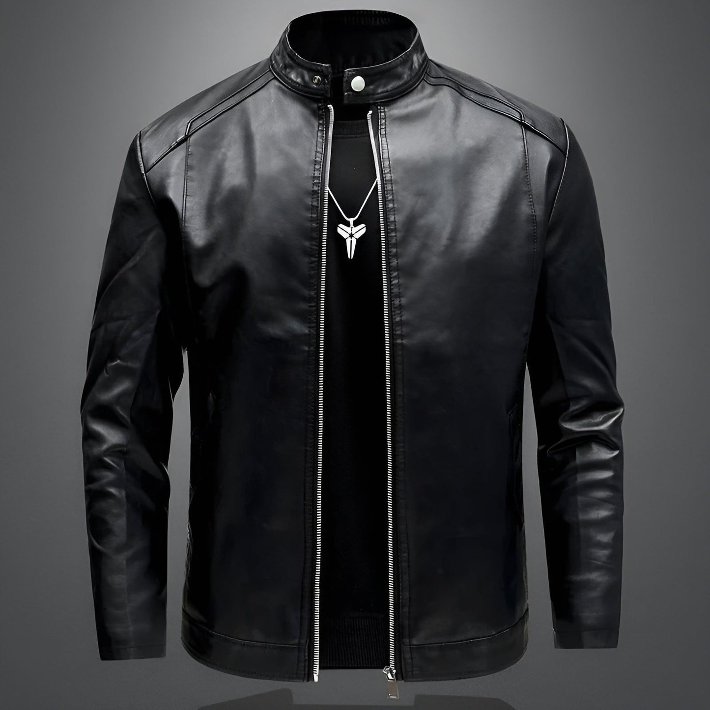 Moxley™ | Exquisite Leather Biker Jacket for Men