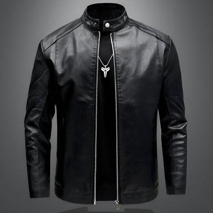 Moxley™ | Exquisite Leather Biker Jacket for Men
