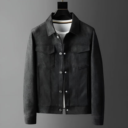 Moxley™ | Exquisite Leather Jacket for the Discerning Gentleman