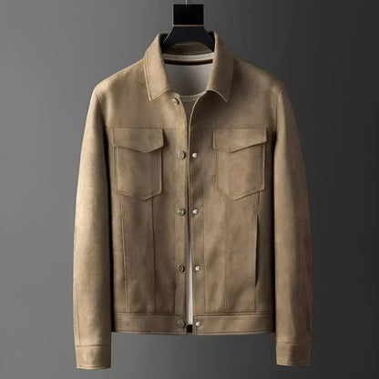 Moxley™ | Exquisite Leather Jacket for the Discerning Gentleman