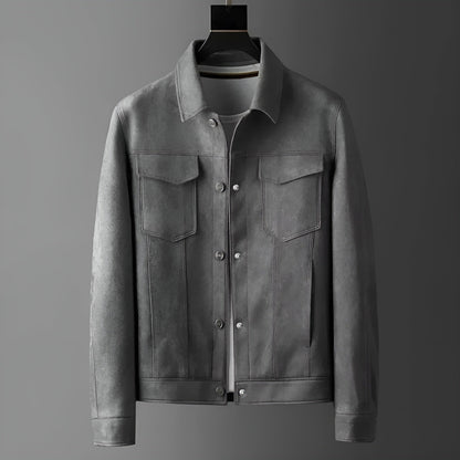 Moxley™ | Exquisite Leather Jacket for the Discerning Gentleman
