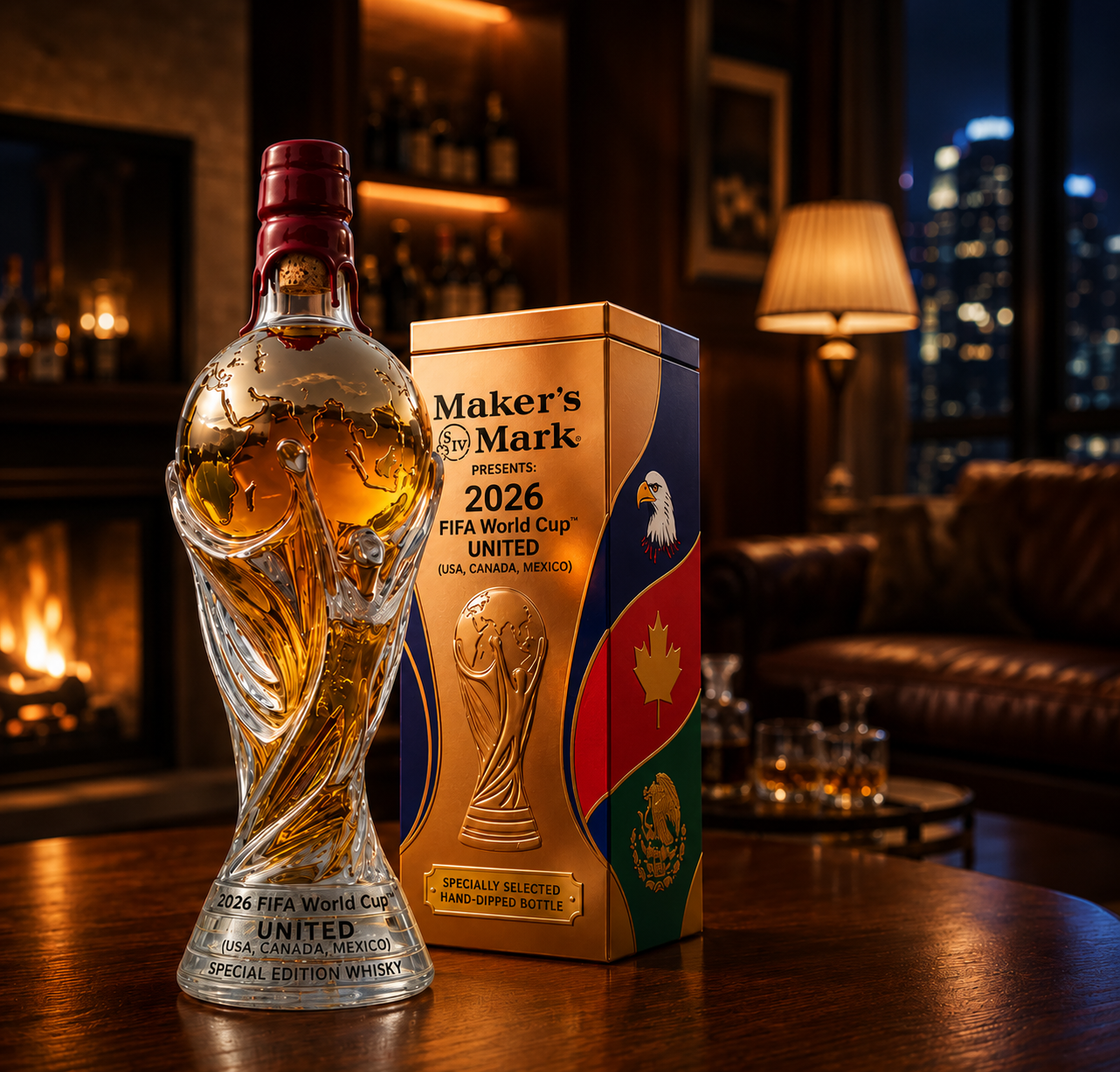 Moxley™ Whisky Decanter - World Cup 2026 Edition