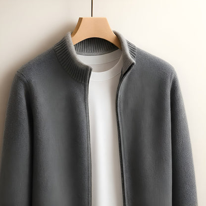 Moxley™ | Luxe Knitted Zip Jacket