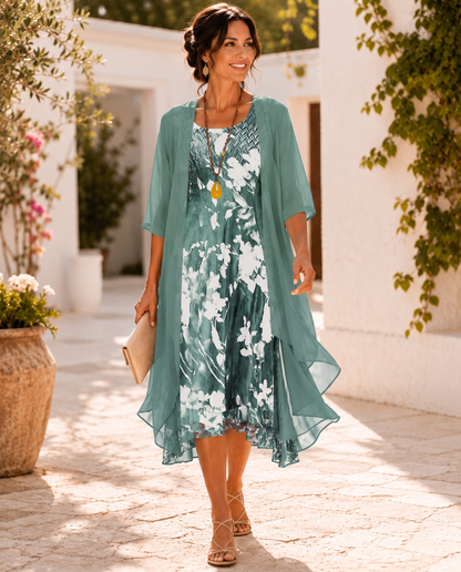 Moxley Olivia™ | The Double‑Silk Airstream Dress