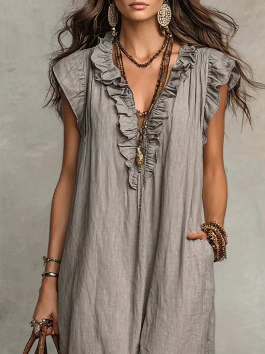 Moxley™ Camelia | Bohemian Maxi Dress