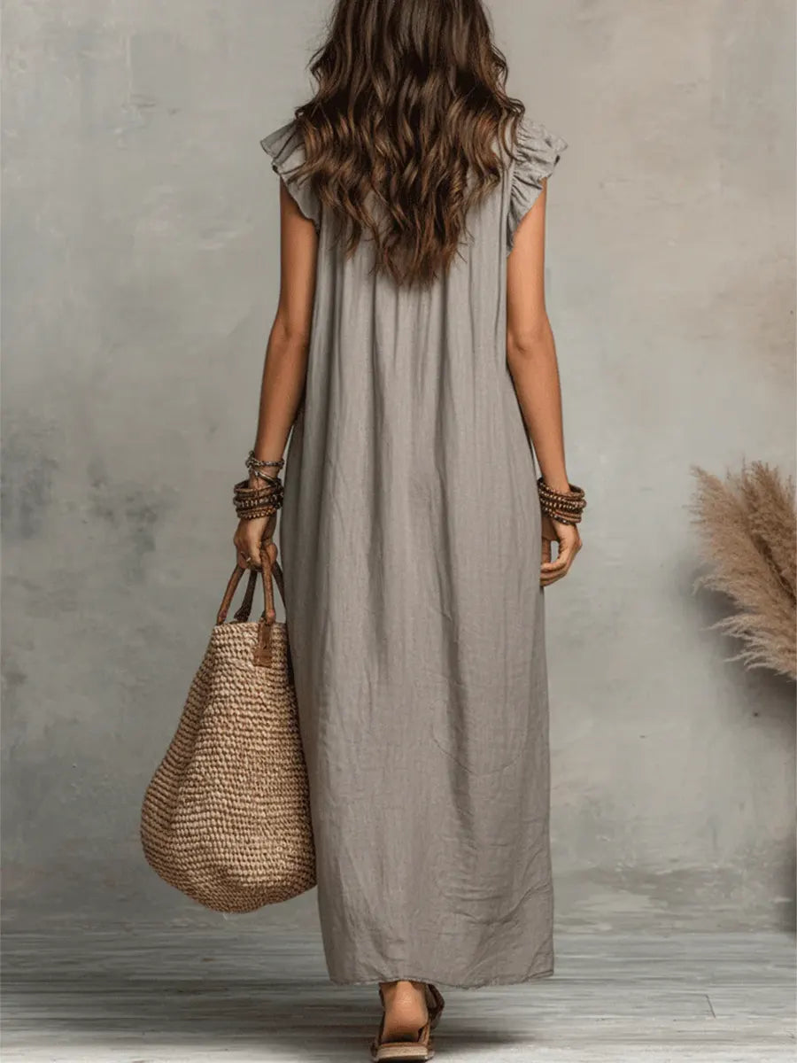 Moxley™ Camelia | Bohemian Maxi Dress