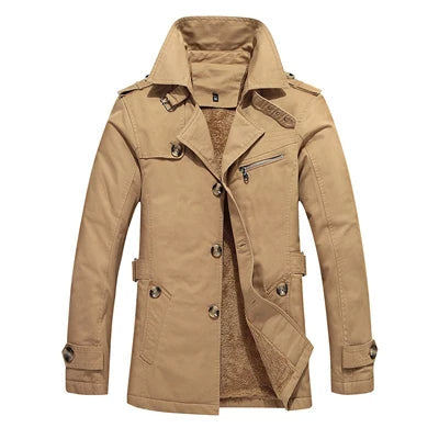 Moxley™ | Exquisite Quilted Trench Coat for Men