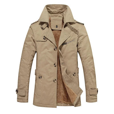 Moxley™ | Exquisite Quilted Trench Coat for Men