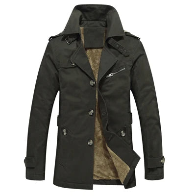 Moxley™ | Exquisite Quilted Trench Coat for Men