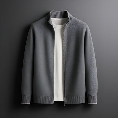 Moxley™ | Luxe Knitted Zip Jacket