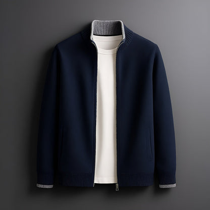 Moxley™ | Luxe Knitted Zip Jacket